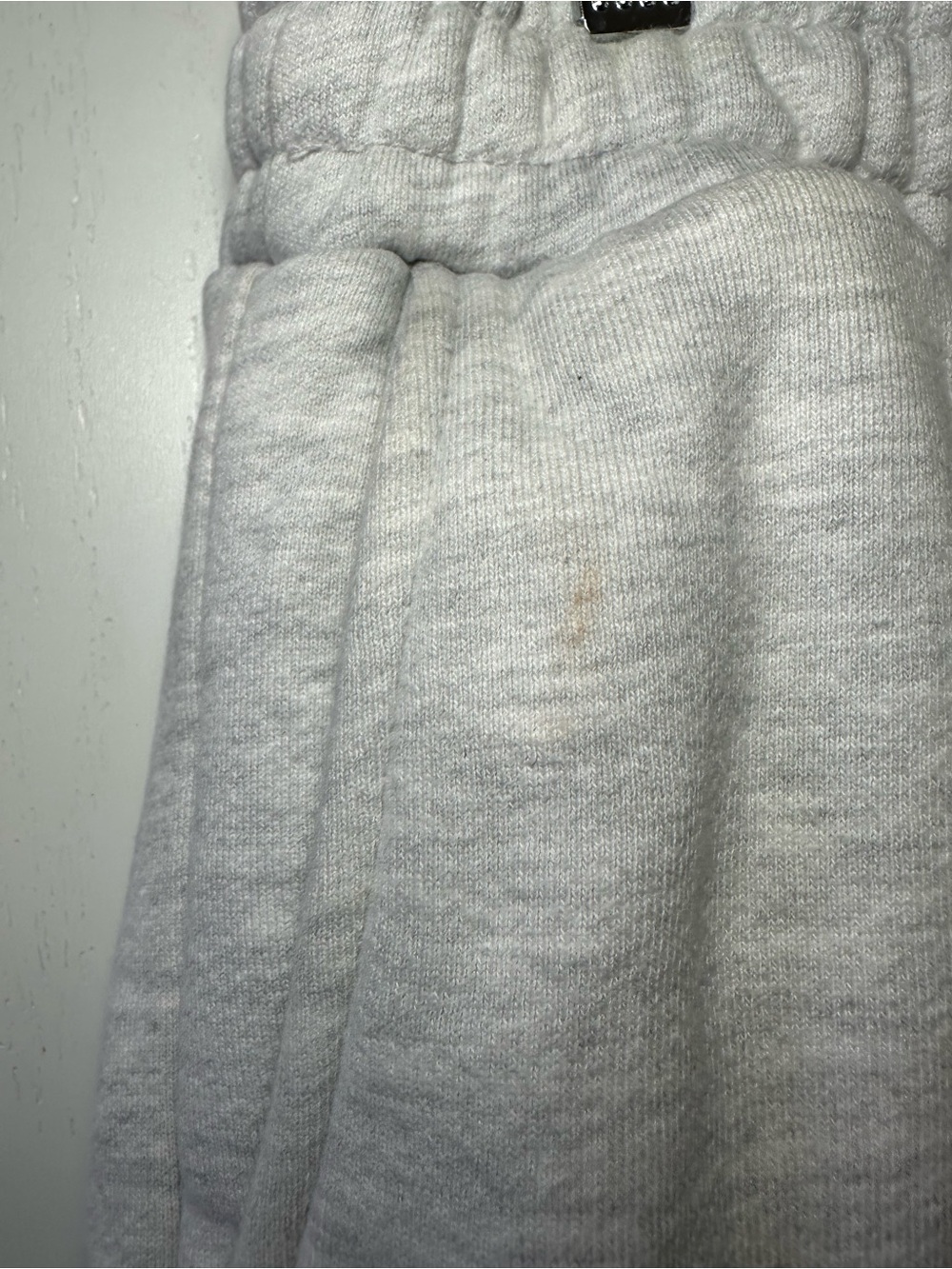NO MAINTENANCE Men’s Heather Gray Straight Leg Raw Hem Sweatpants- Size 28 - Picture 11 of 11